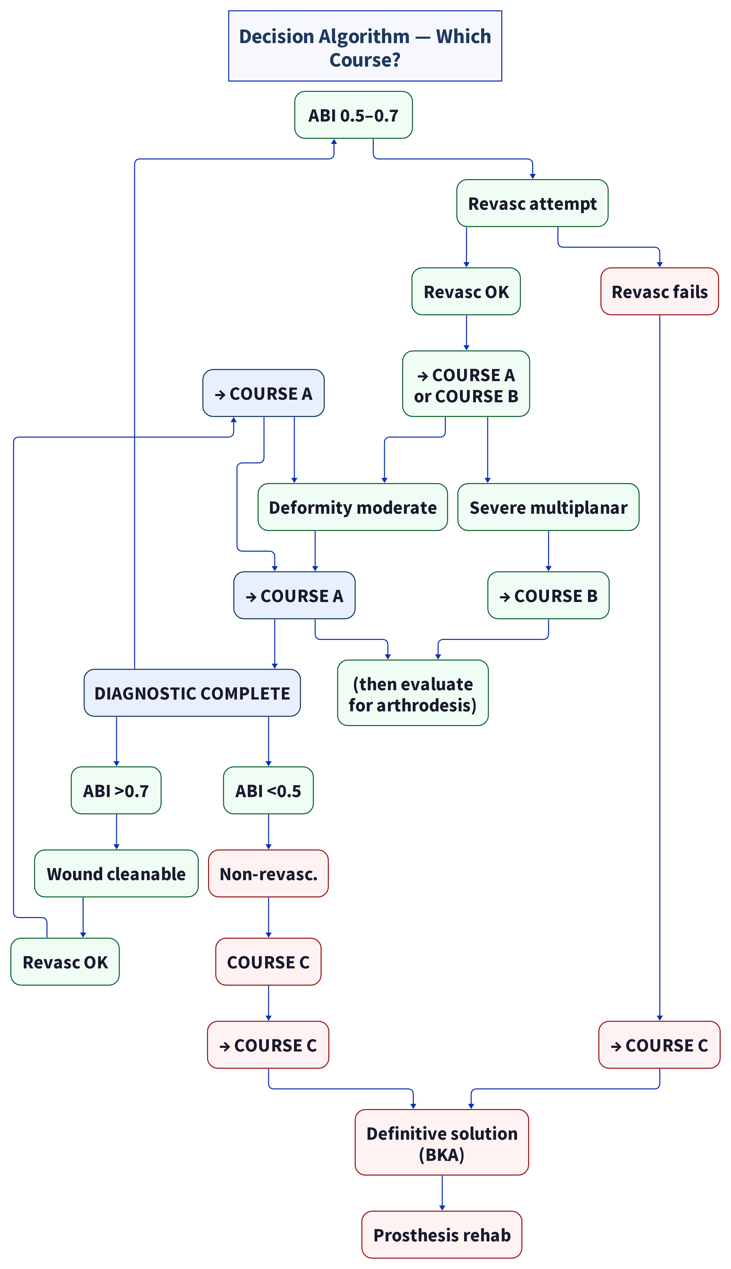 Decision Algorithm β Which Course